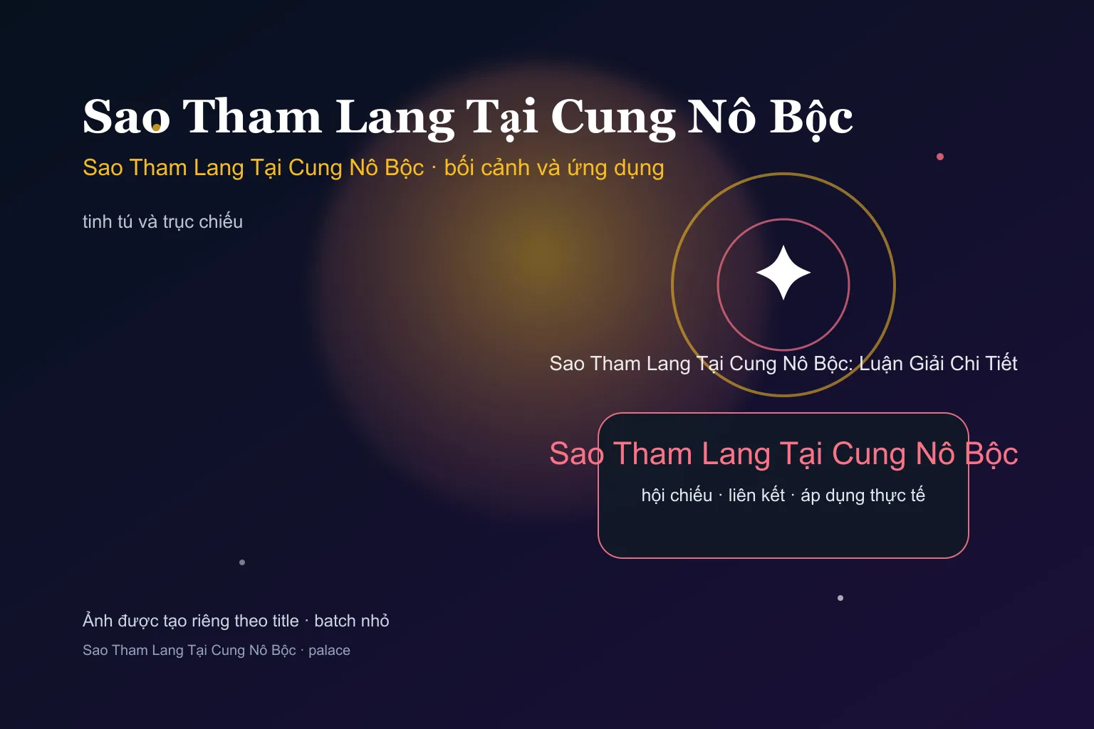Sao Tham Lang Tại Cung Nô Bộc: Luận Giải Chi Tiết - Sao Tham Lang Tại Cung Nô Bộc: Luận Giải Chi Tiết - ảnh bối cảnh và ứng dụng